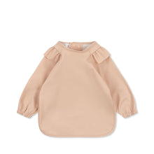 將圖片載入圖庫檢視器 Konges Sløjd - 長袖圍兜 2-Pack Dinner Bib Frill with Sleeves (Villetta Blue)