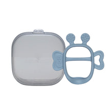 將圖片載入圖庫檢視器 mama’s tem Jem Jem 胖蜜蜂固齒器 Teether (Smoke Blue)