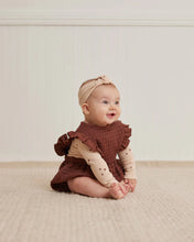Load image into Gallery viewer, Quincy Mae - 摺邊連身褲 Ruffle Bubble Romper (Plum)