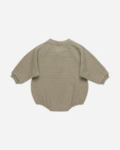 Load image into Gallery viewer, Quincy Mae - 長袖連身衣 Henley Bubble Romper (Olive)