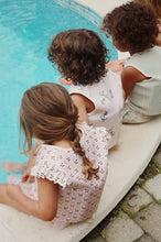 將圖片載入圖庫檢視器 Konges Sløjd - 浮水背心 Neoprene Swim Vest (Cherry Pink Motif)