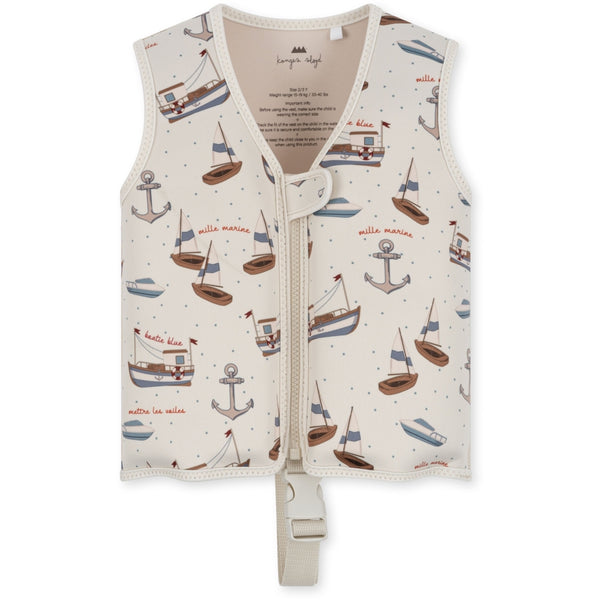 Konges Sløjd - 浮水背心 Neoprene Swim Vest (Sail Away)
