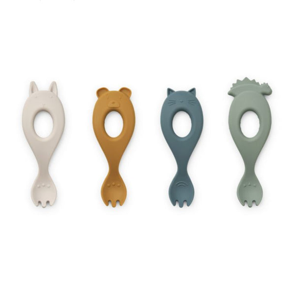 Liewood - 學習叉匙套裝 Liva Fork Set (Green)
