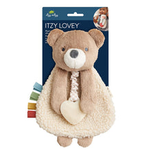 將圖片載入圖庫檢視器 Itzy Ritzy - 小熊咬咬安撫巾 Plush with Silicone Teether Toy (Bear)