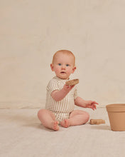 Load image into Gallery viewer, Quincy Mae - 連身泳衣 One Piece Rashguard (Ash Stripe)