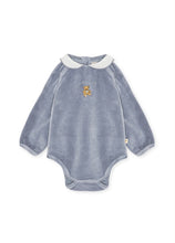 將圖片載入圖庫檢視器 Konges Sløjd - 長袖連身衣 Miffa Body Gots (Tradewinds)