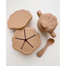 將圖片載入圖庫檢視器 Konges Sløjd - 矽膠餐具套裝 Silicone Clam Set (Blush)