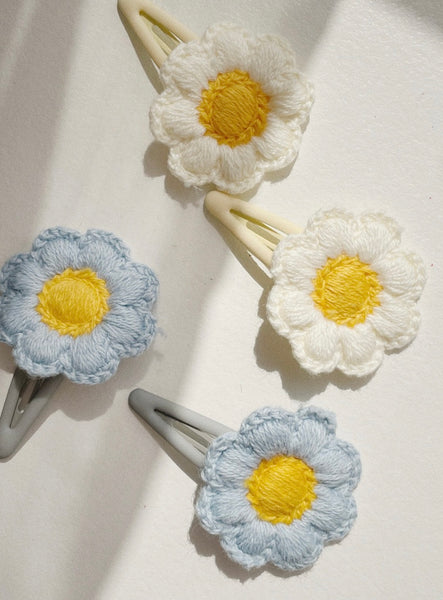 Konges Sløjd - 小花髮夾 4-Pack Hair Clips (Daisy)