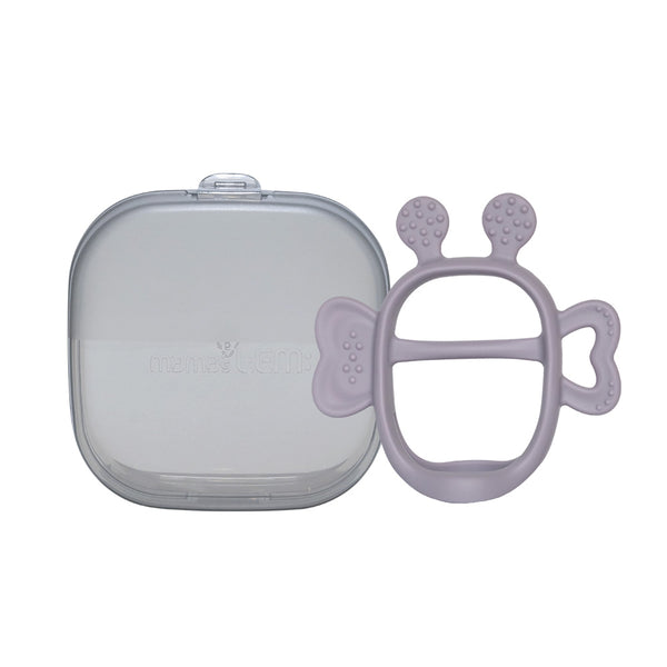 mama’s tem Jem Jem 胖蜜蜂固齒器 Teether (Lavender Purple)