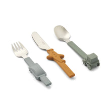 將圖片載入圖庫檢視器 Liewood - 餐具套裝 Tove Cutlery Set (Blue Fog)