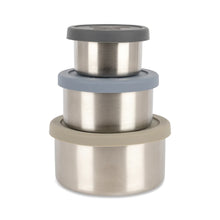 將圖片載入圖庫檢視器 Konges Sløjd - 食物容器 3 Pack Food Boxes (Stone Mix)