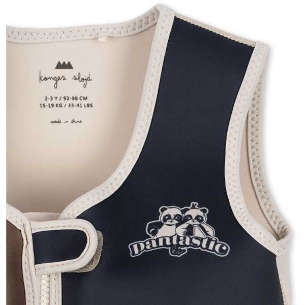 Konges Sløjd - 浮水背心 Neoprene Swim Vest (Panda)