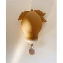 將圖片載入圖庫檢視器 Konges Sløjd - 矽膠副食品容器 2 Pack Silicone Smoothie Bag (Almond / Blush)