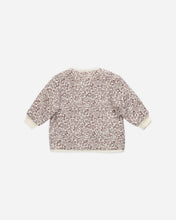 將圖片載入圖庫檢視器 Quincy Mae - 夾棉外套 Quilted V-neck Button Jacket (Mauve Ditsy)