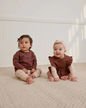 Load image into Gallery viewer, Quincy Mae - 摺邊連身褲 Ruffle Bubble Romper (Plum)