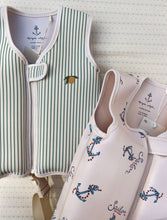 將圖片載入圖庫檢視器 Konges Sløjd - 浮水背心 Neoprene Swim Vest (Tea Stripe)