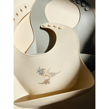 將圖片載入圖庫檢視器 Konges Sløjd - 矽膠圍兜 2-Pack Silicone Bib (Dino)