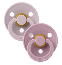 將圖片載入圖庫檢視器 Bibs - 安撫奶嘴 Colour Pacifier Dusky Lilac/Heather 2pk