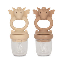 將圖片載入圖庫檢視器 Konges Sløjd - 矽膠水果咬咬樂 Silicone Fruit Feeding Pacifier Unicorn (Shell/Blush)