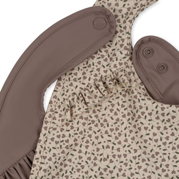 Konges Sløjd - 防水圍兜 2-Pack Dinner Bib Frill (Milk Tank/Antler)