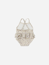 Load image into Gallery viewer, Quincy Mae - 泳衣 Ruffled One Piece Swimsuit (French Garden)