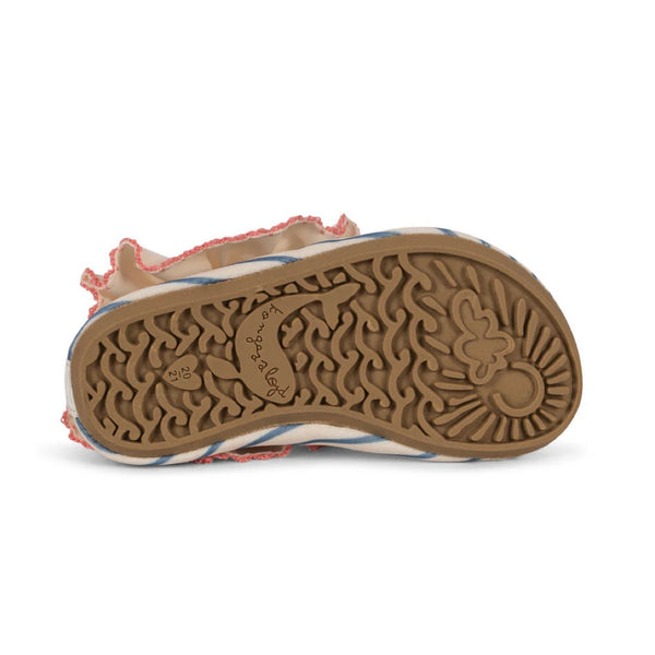 Konges Sløjd - 防滑泳鞋 Gina Frill Swim Shoes (Blue Stripe)