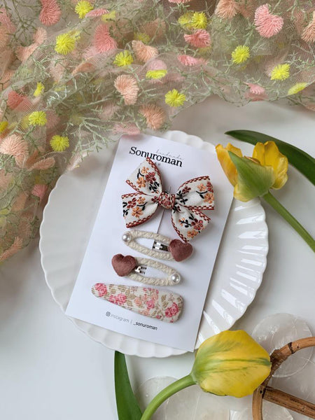 Sonuroman - 韓國手工髮夾 Hair Clip (Vintage)