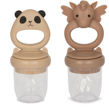 將圖片載入圖庫檢視器 Konges Sløjd - 矽膠水果咬咬樂 Silicone Fruit Feeding Pacifier Unicorn / Panda (Shell / Blush)