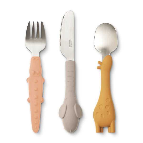 Liewood - 餐具套裝 Tove Cutlery Set (Tuscany Rose)