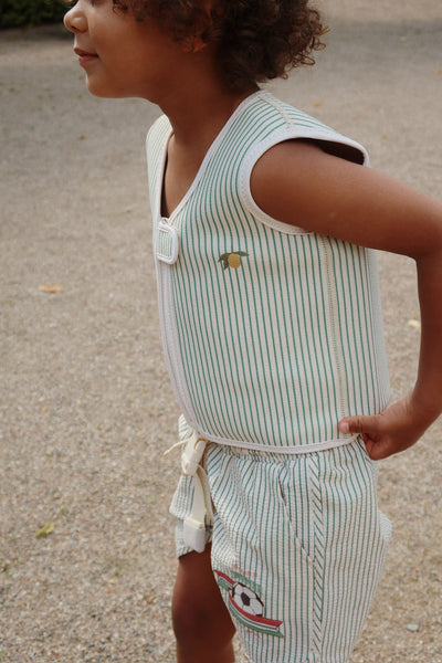 Konges Sløjd - 浮水背心 Neoprene Swim Vest (Tea Stripe)