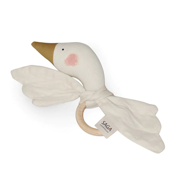 Saga Copenhagen - 小鵝固齒環 Teething Goose (Cream)