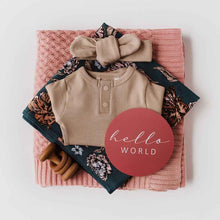 Load image into Gallery viewer, Snuggle Hunny Kids - 蝴蝶結髮帶 Pebble Ripped Topknot Headband