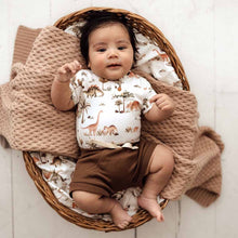 將圖片載入圖庫檢視器 Snuggle Hunny Kids - 有機棉短褲 Organic Shorts (Chocolate)