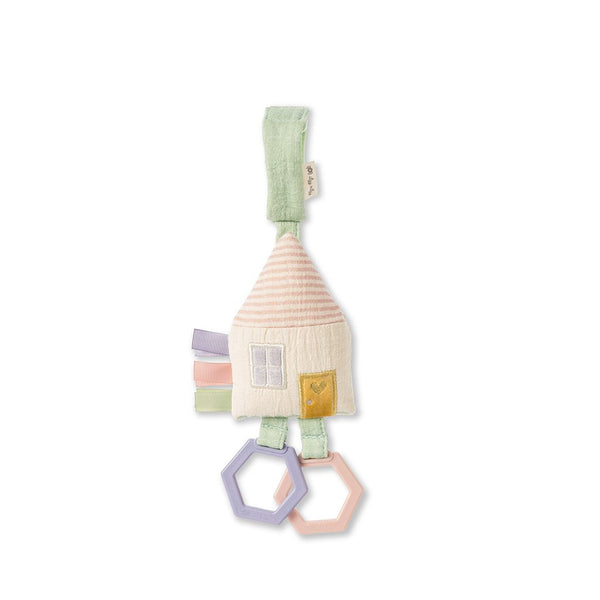 Itzy Ritzy - 迷你屋子搖鈴玩具 Attachable Travel Toy (Cottage)