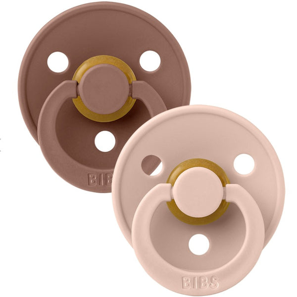 Bibs - 安撫奶嘴 Colour Pacifier Woodchuck/Blush 2pk