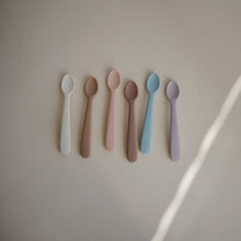 將圖片載入圖庫檢視器 Mushie - 矽膠匙羹 Silicone Feeding Spoons (Soft Lilac)