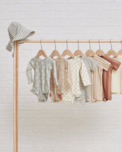 將圖片載入圖庫檢視器 Quincy Mae - 連身泳衣 One Piece Rashguard (Latte + Clay Stripe)