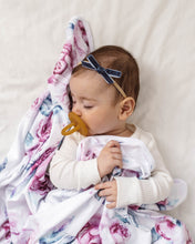 Load image into Gallery viewer, Snuggle Hunny Kids - 天鵝絨小髮帶 Moonlight Blue Velvet Bow