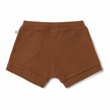將圖片載入圖庫檢視器 Snuggle Hunny Kids - 有機棉短褲 Organic Shorts (Chocolate)