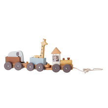 將圖片載入圖庫檢視器 Bloomingville -  動物拉車 Pull Along Toy