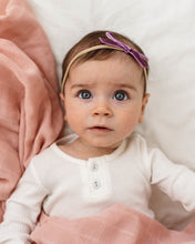 Load image into Gallery viewer, Snuggle Hunny Kids - 天鵝絨小髮帶 Grape Velvet Bow