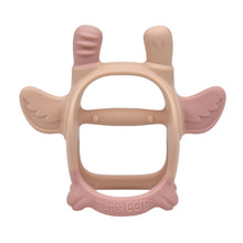 將圖片載入圖庫檢視器 mama’s tem 飛天小牛固齒器 Teether (Cream Pink)