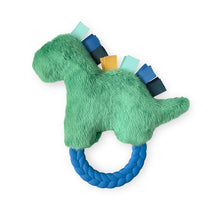 Load image into Gallery viewer, Itzy Ritzy - 恐龍固齒環玩具 Plush Rattle with Teether (Dino)