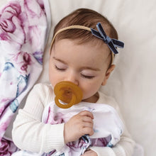 Load image into Gallery viewer, Snuggle Hunny Kids - 天鵝絨小髮帶 Moonlight Blue Velvet Bow