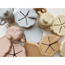 將圖片載入圖庫檢視器 Konges Sløjd - 矽膠餐具套裝 Silicone Clam Set (Limonade)