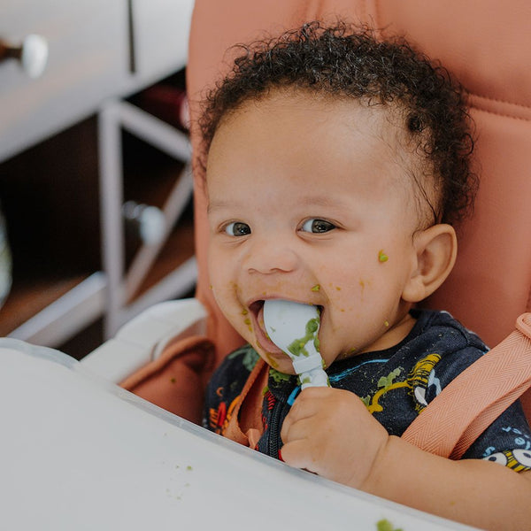 Itzy Ritzy - 幼兒餐具套裝 Baby Spoon & Fork Set (Blue)