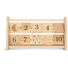 將圖片載入圖庫檢視器 Konges Sløjd - 數字木製玩具 Wooden Number Frame