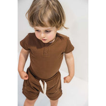 將圖片載入圖庫檢視器 Snuggle Hunny Kids - 有機棉短褲 Organic Shorts (Chocolate)
