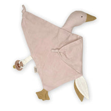 將圖片載入圖庫檢視器 Saga Copenhagen - 擁抱鵝安撫巾 Cuddle Goose (Misty Rose)
