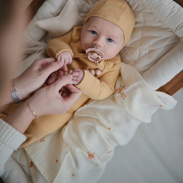 Mushie - 紗巾 Organic Cotton Muslin Cloth 3-pack (Flowers)